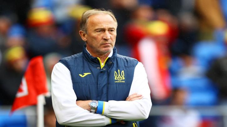 Ukraine coach Oleksandr Petrakov